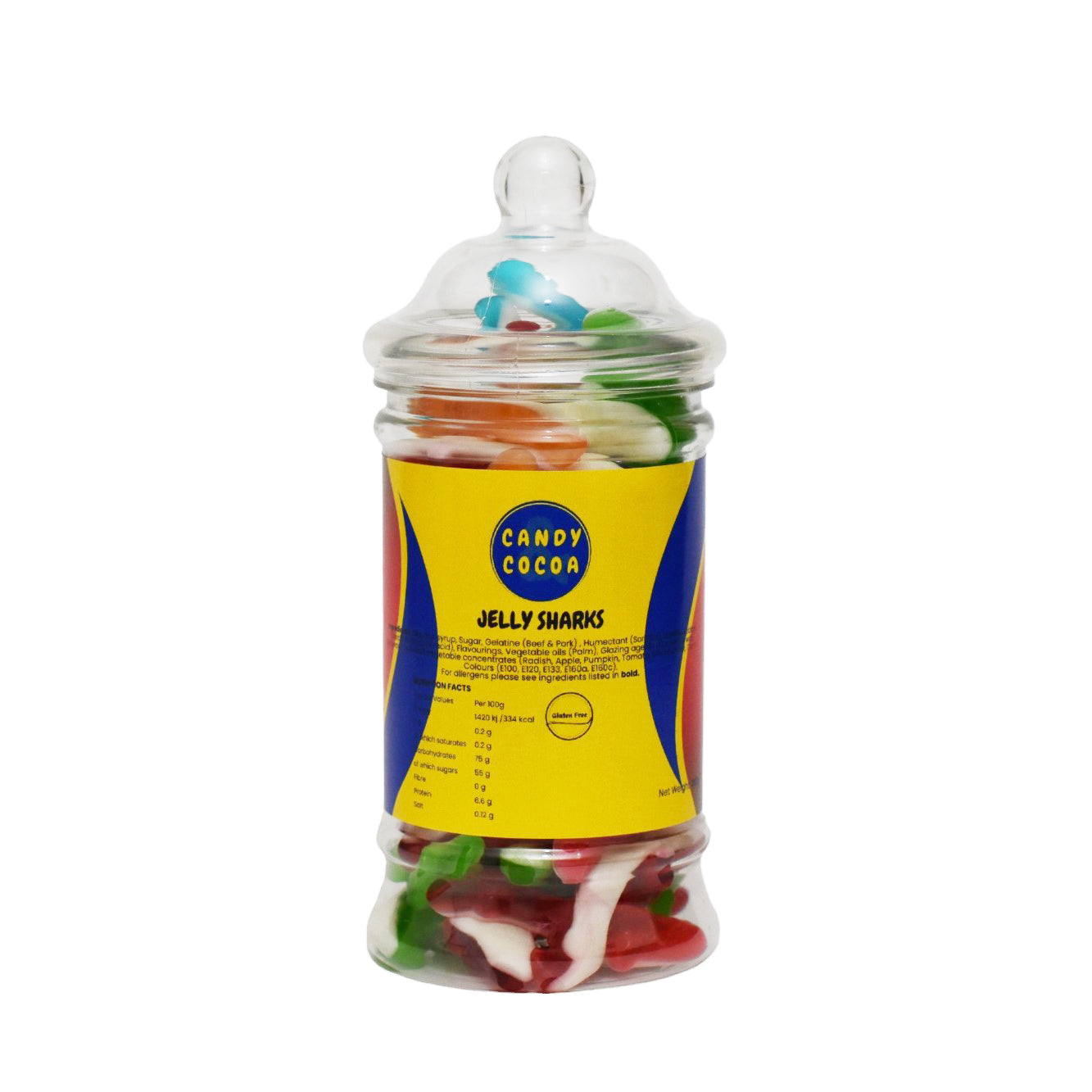 Assorted Jelly Sharks - Jar