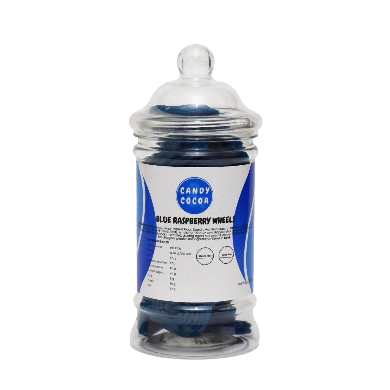 Blue Raspberry Wheels - Jar