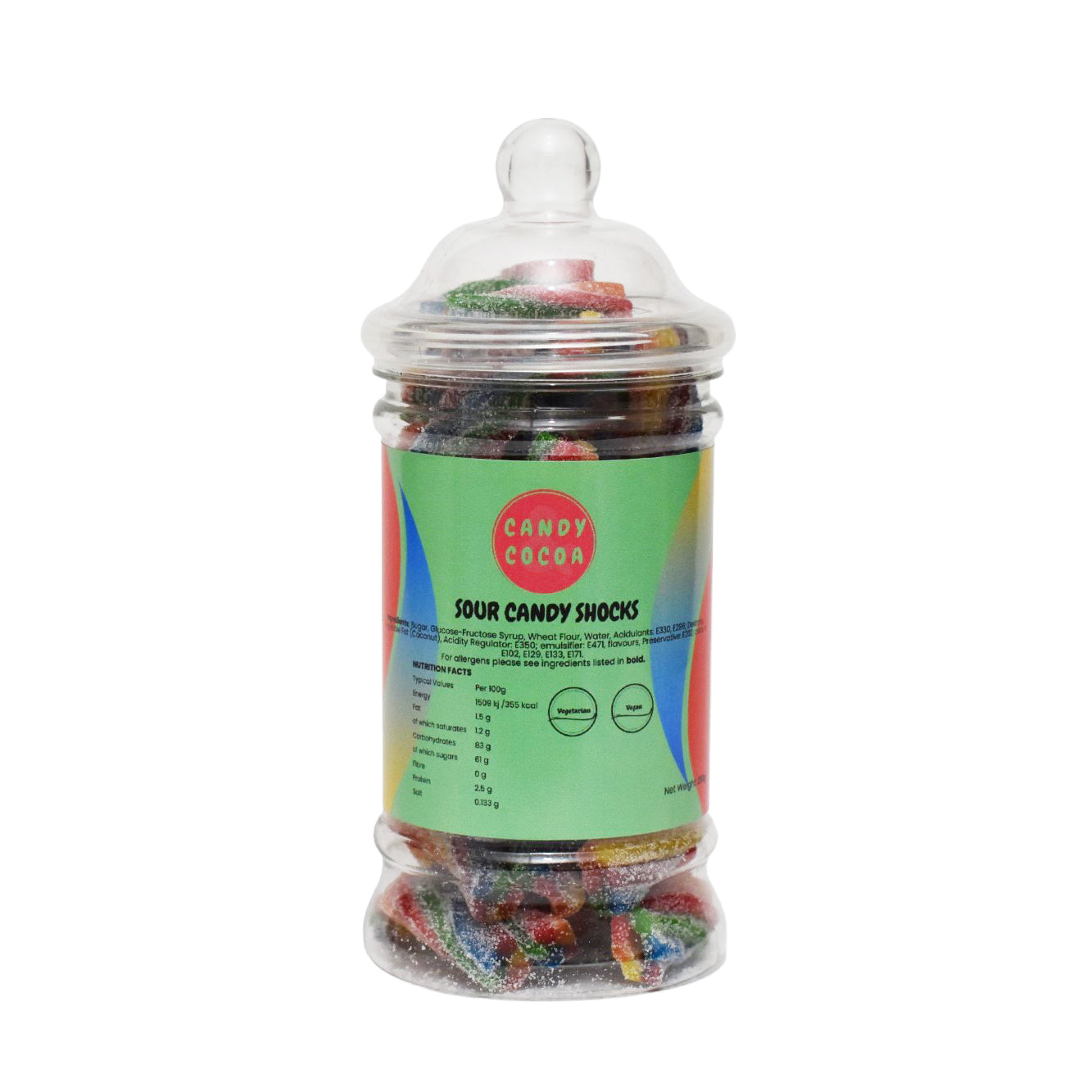 Sour Candy Shocks - Jar