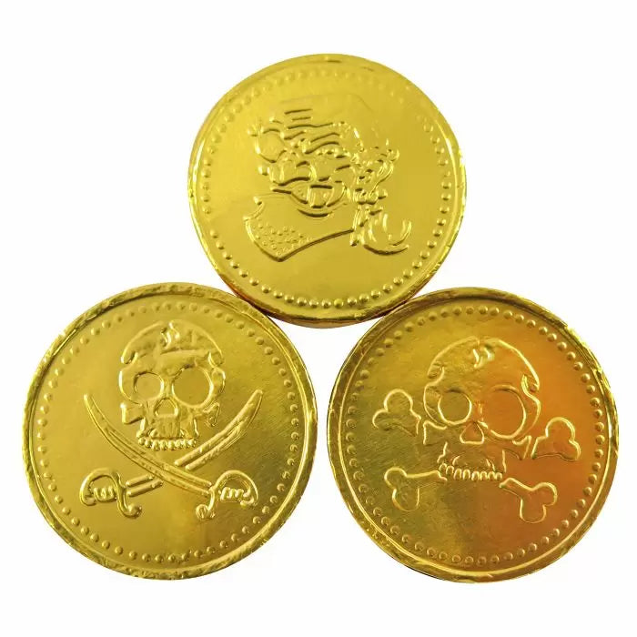 Pirate Gold Milk Chocolate Coins - Pick & Mix