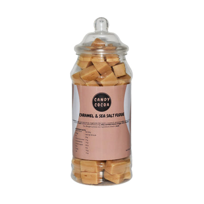 Caramel And Sea Salt Fudge - Jar