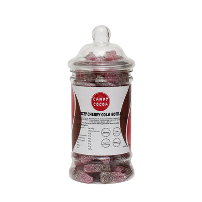 Sour Fizzy Cherry Cola Bottles - Jar