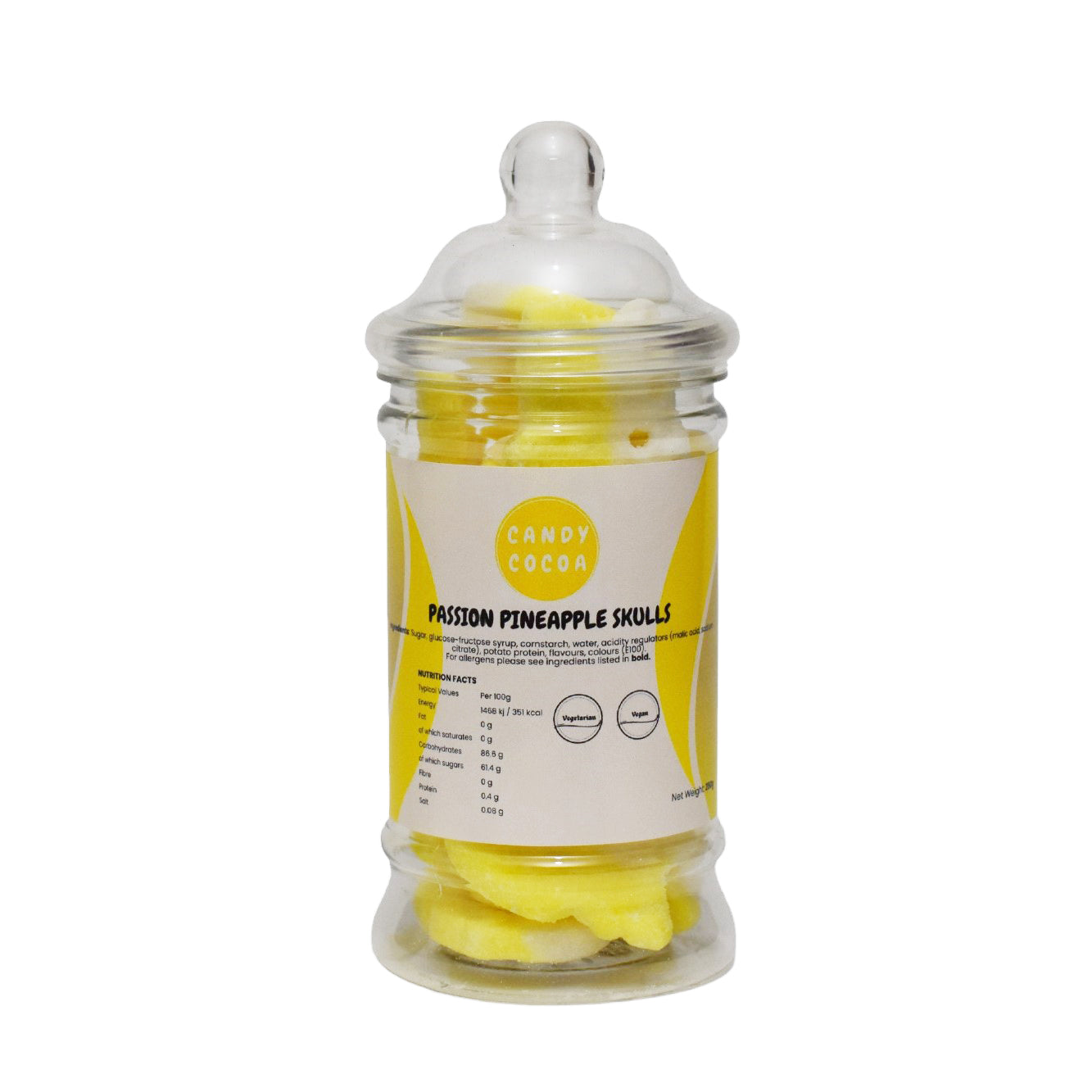 Passion Pineapple Skulls - Jar