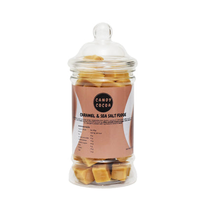 Caramel And Sea Salt Fudge - Jar