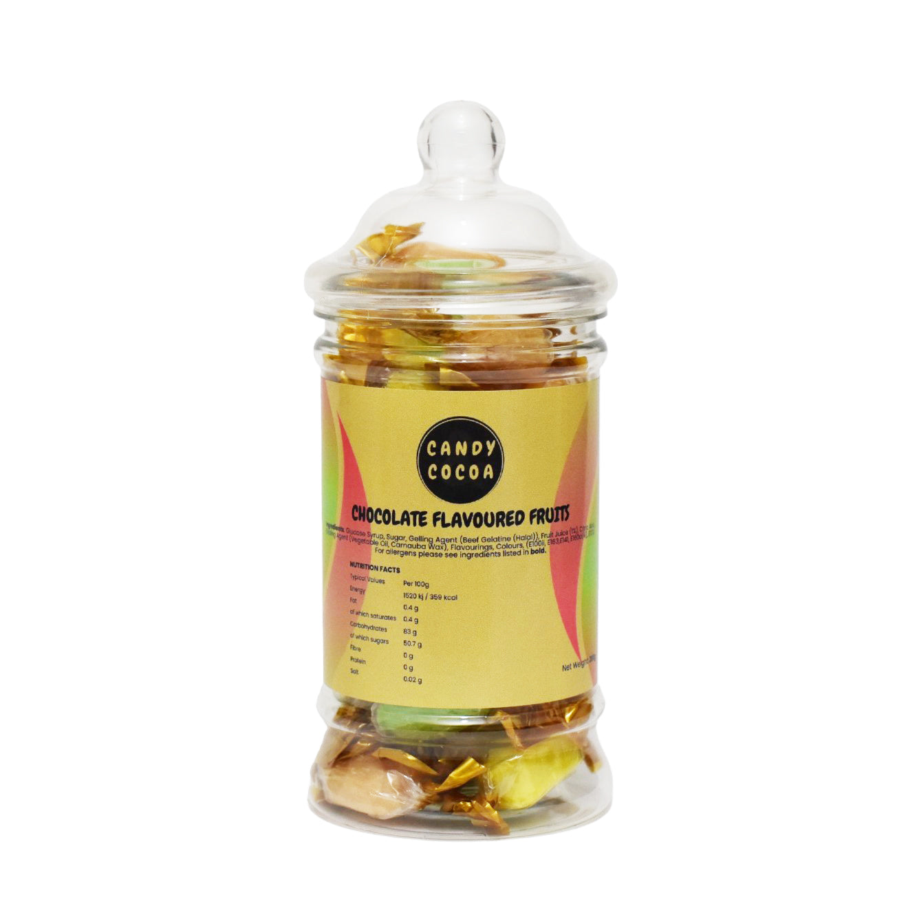 Chocolate Flavour Fruits - Jar