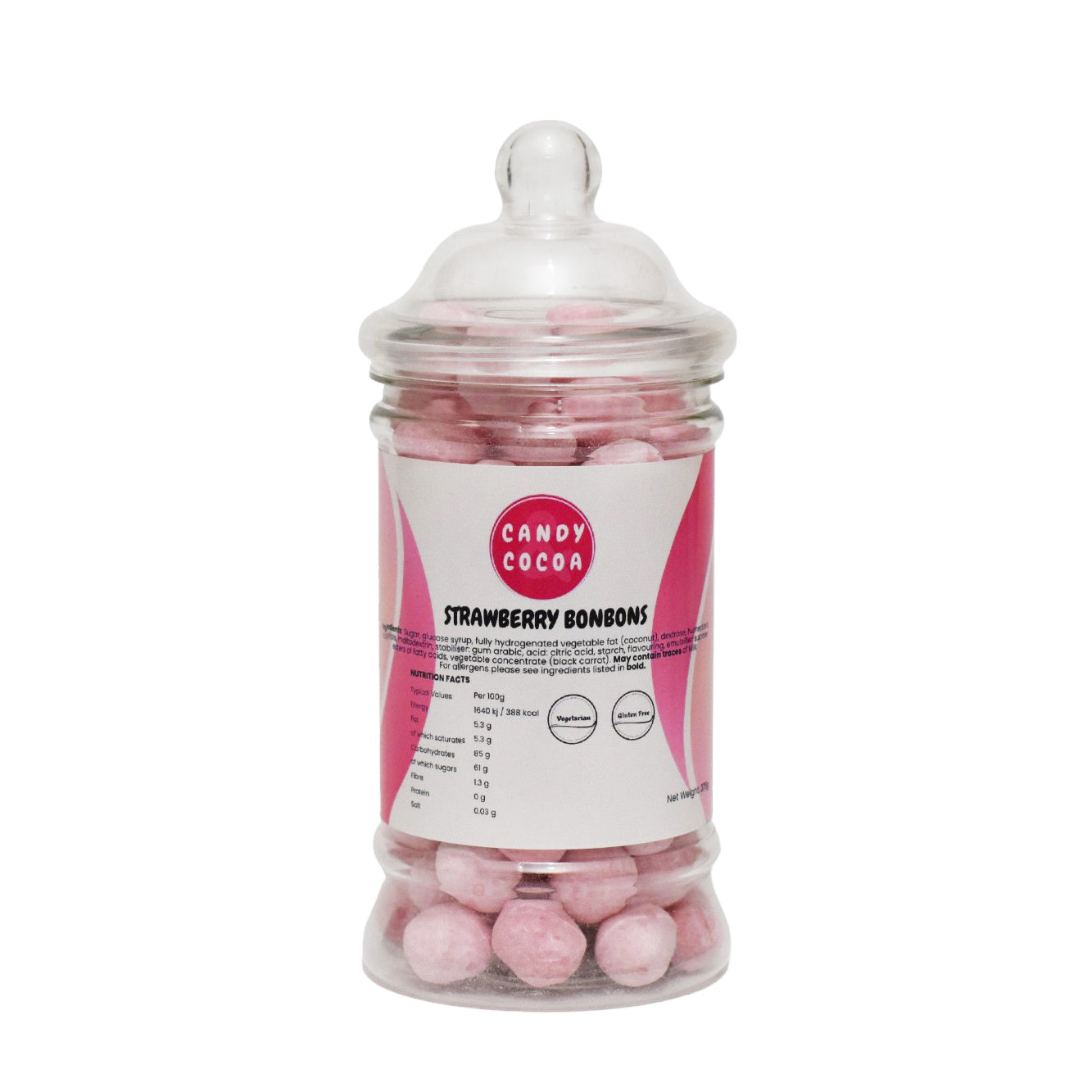 Strawberry Bonbons - Jar