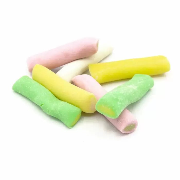 Dusted Rhubarb and Custard Tubes - Jar