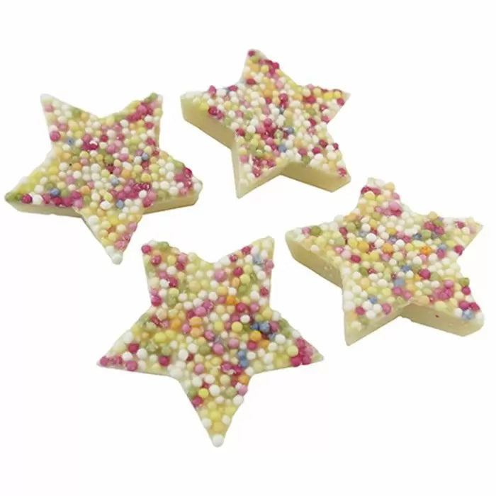 White Chocolate Snowie Stars - Jar